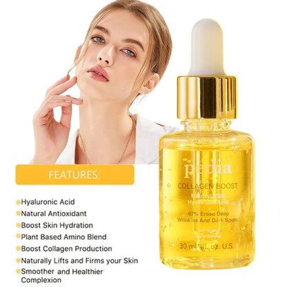 Sérum visage au collagène pour femme, hydratant, boost avancé, liaison, essence, soins du visage