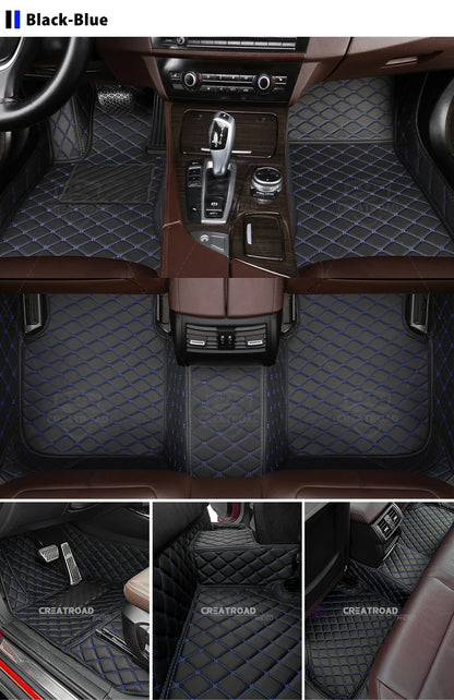 Tapis de sol de voiture personnalisé, couverture de tapis automobile, accessoires d'intérieur, pour Hyundai Tucson L (Turbo hybride/carburant) 2021 2022 2023 2024