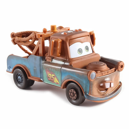 Pixar Disney voitures enfants jouet Anime Figure course foudre McQueen Mater 1:55 moulé sous pression dessin animé alliage véhicule enfants cadeau d'anniversaire
