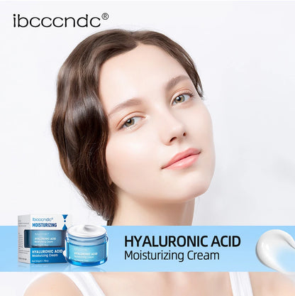 Crème Gel à l'acide hyaluronique, hydratante pour le visage, pour hydrate et lisse, peau Extra sèche, nourrissante, améliore la sécheresse, Lotion pour le visage