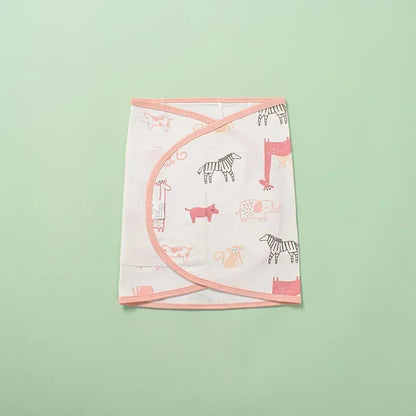 Couverture d'emmaillotage pour bébé de 0 à 6 mois, sangle pour protéger le ventre, couverture de couchage pour nouveau-né, style fin pour l'été