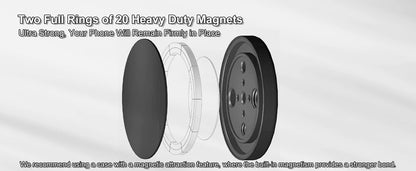 Trépied magnétique pour smartphone MagSafe, mini perche à selfie extensible à 360 °, support de trépied à tête sphérique, poignée pour iPhone 14, 13, 12