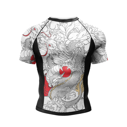 Cody Lundin nouveaux modèles personnalisés manches courtes Polyester extensible éruptions cutanées Shorts MMA BJJ ensembles avec ceinture en caoutchouc