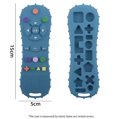 Anneau de dentition en Silicone avec télécommande pour bébé, 1 pièce, gants Anti-alimentation, sucette, Bracelet, bâton de dentition, jouets à mordre