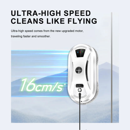 PuRuiKai Robot aspirateur Ultra mince nettoyage de vitres robot fenêtre électrique verre limpiacristales télécommande pour la maison