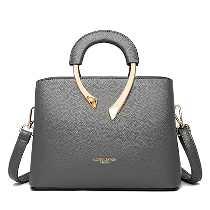 VANDERWAH véritable haute qualité en cuir fourre-tout décontracté sacs à main de luxe femmes sacs concepteur épaule sacs à bandoulière pour les femmes 2024