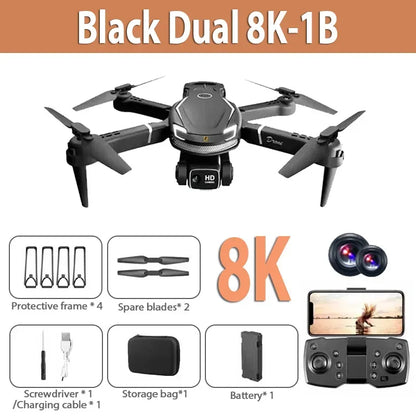 Pour Xiaomi V88 Drone 8K 5G GPS professionnel HD photographie aérienne télécommande avion HD double caméra quadrirotor jouet UAV