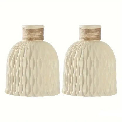 Vase à fleurs en plastique, Vase en fausse céramique pour la décoration de la maison, arrangements floraux, décoration de la maison, Vase à fleurs, centre commercial, décoration de Table
