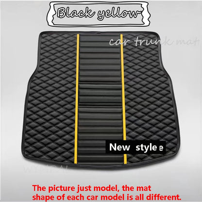 Tapis de sol de voiture en cuir de luxe personnalisé pour Renault Clio 4 2013 2014 2015 2016, ensemble complet d'accessoires imperméables pour femmes