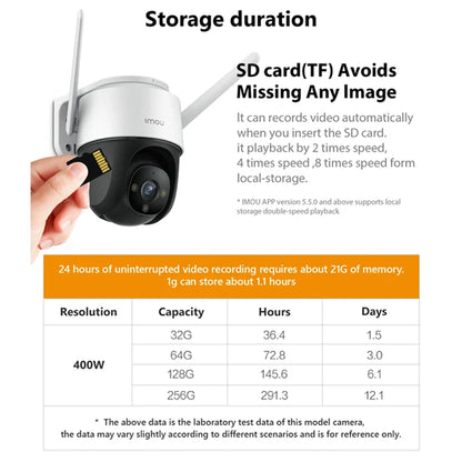 IMOU-Carte mémoire SD pour la surveillance, vitesse de lecture de 95 Mo/s, 256 Go, 128 Go, 64 Go, V30, C10, U3, carte MicroSDXC exclusive