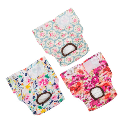 (3 pièces par paquet) couches pour chien femelle CuteBone couches réutilisables pour période de chien couches lavables pour chien femme pour Cycle de chaleur