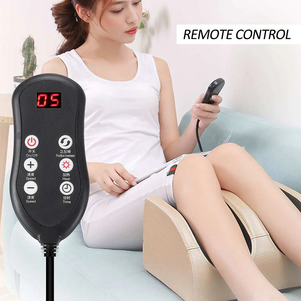 Masseur électrique de pieds, thérapie chauffante, Compression chaude, rouleau de pétrissage Shiatsu, Relaxation musculaire, soulagement de la douleur, Machine de Spa des pieds