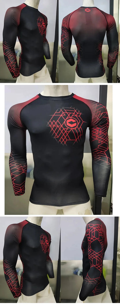 Cody Lundin nouveaux modèles personnalisés manches courtes Polyester extensible éruptions cutanées Shorts MMA BJJ ensembles avec ceinture en caoutchouc
