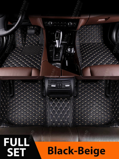 Tapis de sol de voiture personnalisé, couverture de tapis automobile, accessoires d'intérieur, pour Hyundai Tucson L (Turbo hybride/carburant) 2021 2022 2023 2024