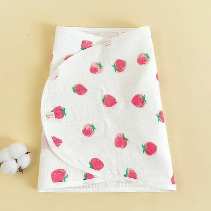 Couverture d'emmaillotage pour bébé de 0 à 6 mois, sangle pour protéger le ventre, couverture de couchage pour nouveau-né, style fin pour l'été