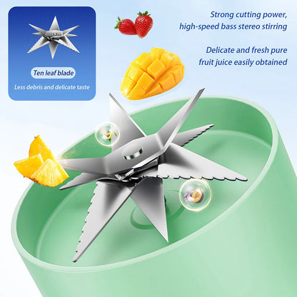 Presse-agrumes électrique Portable, mélangeur de fruits, tasse à remuer, bouteille de fabrication rapide pour Smoothie de grande capacité, Production de jus appropriée