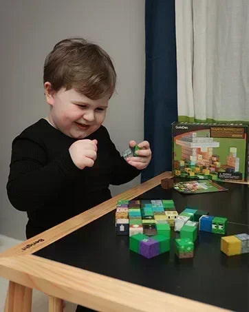 Décennie s de Construction Magnétiques pour Garçon et Fille, Ensemble de Cube Magnétique, Modèle de Bricolage, Jouet Sensoriel STEM, pour Enfant de 3 Ans et +