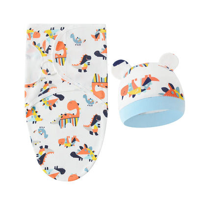 Bébé lange d'emmaillotage doux cocon bébé couvertures nouveau-né lange d'emmaillotage chaud coton bébé literie couverture