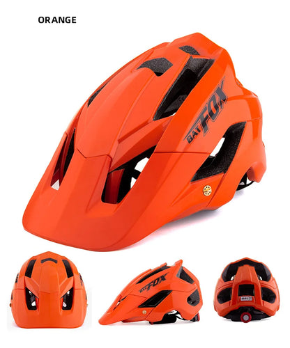BATFOX-Casque de vélo pour homme, casque de vélo, casque de vélo de montagne, casque de vélo VTT, casquettes de vélo
