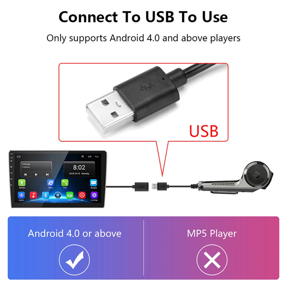 Caméra de tableau de bord DVR de voiture, Full HD 1080P, caméra de tableau de bord pour lecteur DVD Android, ADAS Sat, unité de navigation WS, audio automatique, alarme vocale, vidéo statique