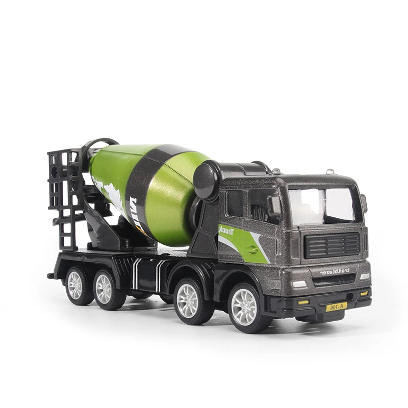 1/50 modèle voiture Bulldozer camion pelle grue chariot élévateur Construction ingénierie véhicule jouets pour garçons enfants jouets éducatifs