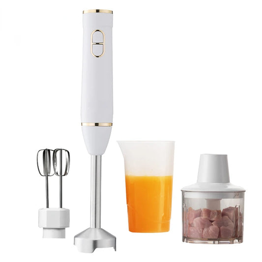 Mixeur à main multifonctionnel, robot culinaire, centre commercial, broyeur à viande Ju479, hachoir, fouet, batteur à œufs, mousseur
