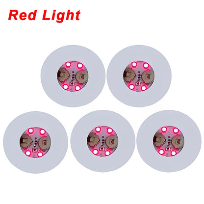 Autocollants de bouteille colorés Shoous Cowijk, lumières LED pour cocktail, maison, fête de mariage, décoration de table de Noël, 3 modes, 1 pièce, 5 pièces