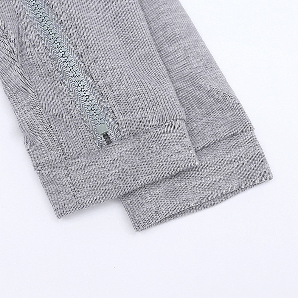 Melario garçons vêtements à manches longues bébé enfants grandes oreilles lapin body fille bébé à capuche fermeture éclair Creeper barboteuse