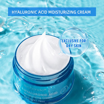 Crème Gel à l'acide hyaluronique, hydratante pour le visage, pour hydrate et lisse, peau Extra sèche, nourrissante, améliore la sécheresse, Lotion pour le visage