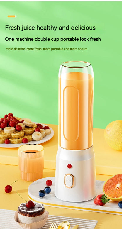 Presse-agrumes Portable, mélangeur de Smoothie, presse-fruits domestique, presse-agrumes Rechargeable par USB, outils de cuisine adaptés au Camping pique-nique.