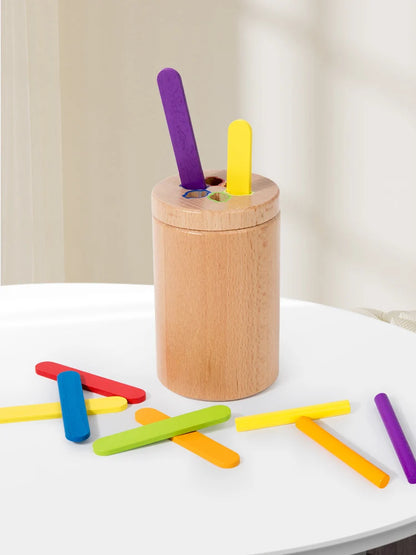 Jouets Montessori en bois, jouets de tri des couleurs, motricité Fine, jeux de correspondance sensorielle, jouets éducatifs pour enfants de 1 à 3 ans, cadeau de 3 ans et plus