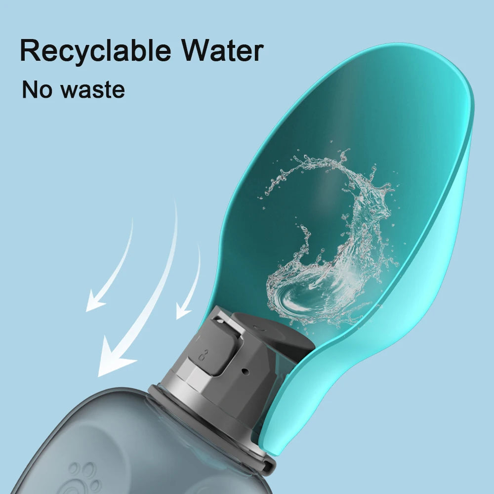 Portable Chien Bouteille D'eau Pour Les Petits Grands Chiens En Plein Air Marche Chiot Potable Bol Chat Buveur Labrodor Yorkshire Fournitures Pour Animaux De Compagnie