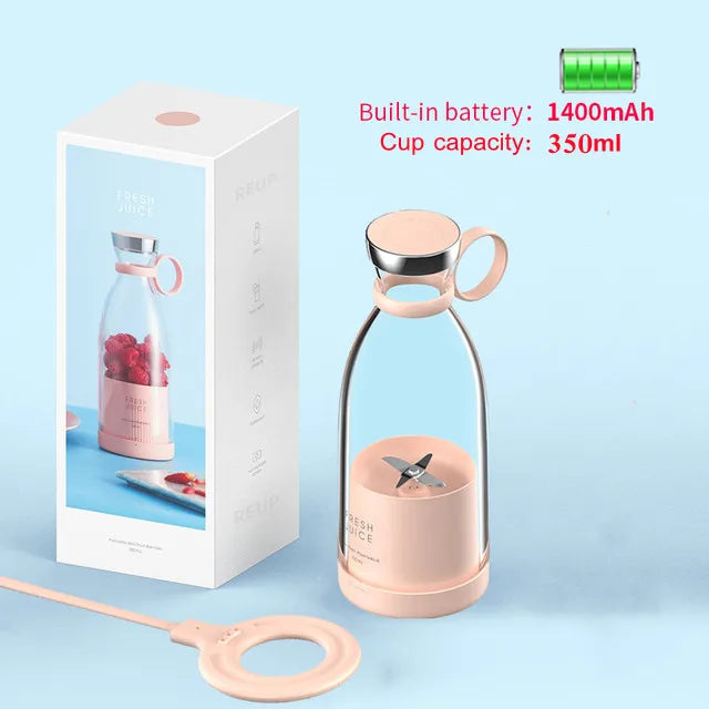 Presse-agrumes électrique Portable, Mini mélangeur de fruits Usb, extracteur de fruits, aliments, Milkshake, Machine multifonction pour jus