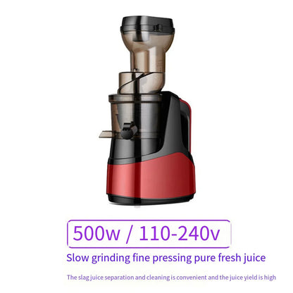 Mélangeur 500W pour mélangeurs de fruits de cuisine, presse-agrumes électrique Portable, filtre de séparation des résidus de jus, machine à jus d'orange