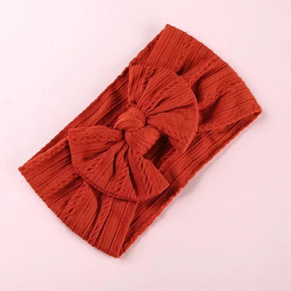 Bandeau élastique en Jacquard avec nœud papillon pour bébés, couvre-chef à nœud papillon, mignon, pour bébés filles, photographie pour nouveau-nés