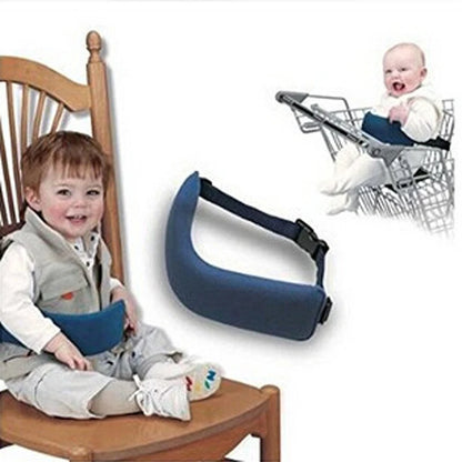 Sangle universelle pour chaise de salle à manger pour enfants, sangle de protection portable pour chaise de salle à manger pour bébé à double usage, ceinture de sécurité, sangle de poussette