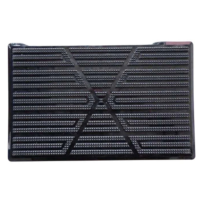 Accessoires intérieurs automatiques 23x15cm PVC sol tapis antidérapant repose-pieds étanche pédale Pad D7YA
