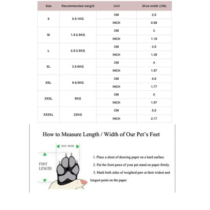 Pet chiot extérieur intérieur bottes anti-dérapant chaussures pour animaux de compagnie bottes chien chaussettes imperméable chiot chien bottes de pluie chien chaussures patte gardes