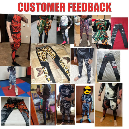 Cody Lundin nouveaux modèles personnalisés manches courtes Polyester extensible éruptions cutanées Shorts MMA BJJ ensembles avec ceinture en caoutchouc