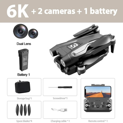 Xiaomi-Drone ATA JIA Z908 Pro /MAX 8K ESC 4K, professionnel, localisation de flux optique, évitement d'obstacles à 3 côtés, jouets quadricoptères