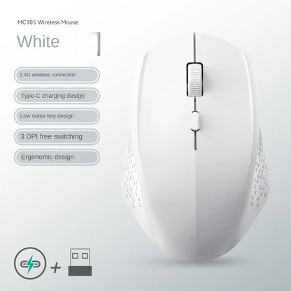 Souris sans fil Bluetooth 5.2, 2.4 ghz, double Mode, silencieuse, Rechargeable, pour jeu, 1600DPI, pour ordinateur portable, Win Mac OS
