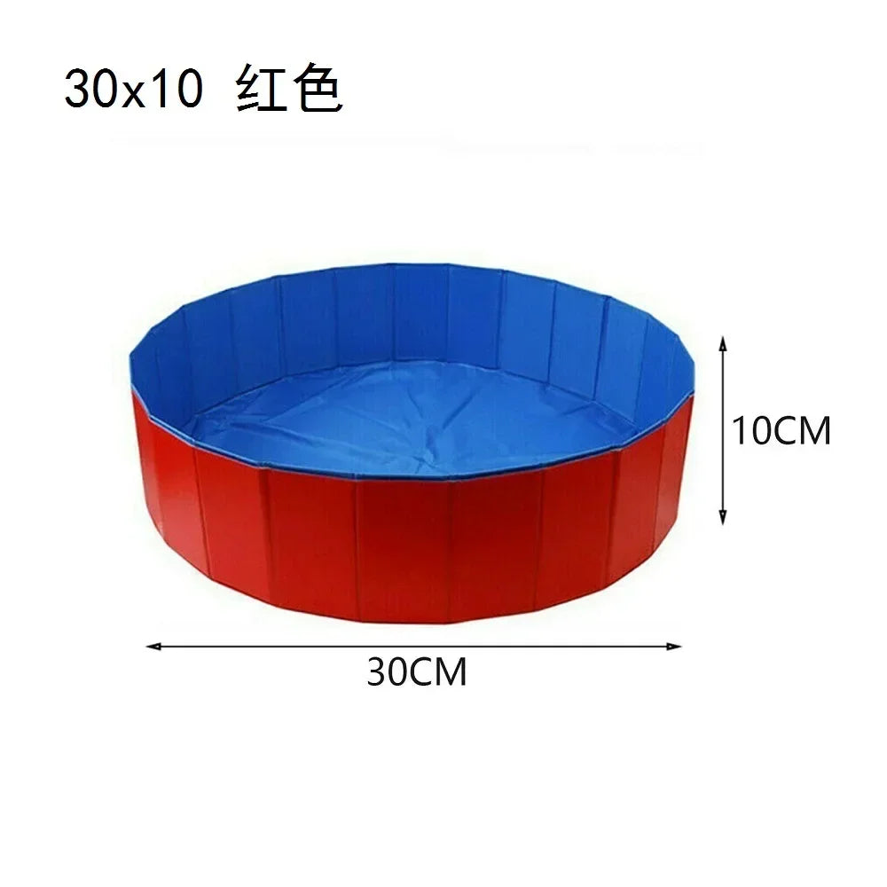 Piscine pliable pour chien, baignoire pour animaux de compagnie, pour petits chiens, intérieur et extérieur, lavage frais, baignoire, accessoires pour animaux de compagnie