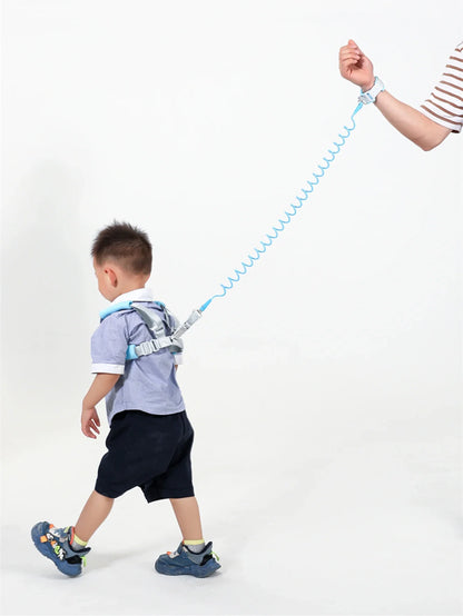 Ceinture de prévention des pertes pour nourrissons et jeunes enfants, corde de Traction, Bracelet de prévention des pertes pour bébé, corde à ressort de 1.5m, marche sûre pour bébé