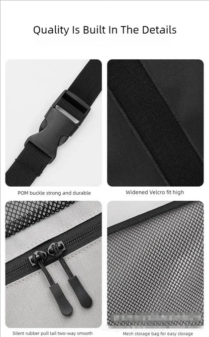 Sac de rangement pour coffre de voiture, sac suspendu pour dossier de siège de voiture SUV, sac de rangement multifonctionnel en maille, articles de rangement pour intérieur de voiture