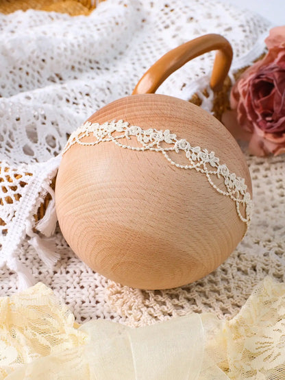 Ylsteed – ensemble 2 pièces pour nouveau-né, barboteuse en dentelle, tenues de photographie pour nourrissons avec bandeau assorti, accessoires de prise de vue Photo pour bébé fille