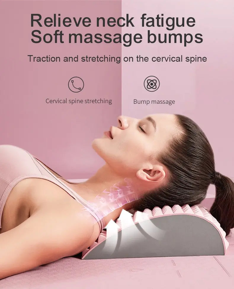 Oreiller civière pour le dos, masseur de soutien lombaire pour le cou, la taille du dos, hernie discale, soulagement de la douleur, outils de Massage et de Relaxation