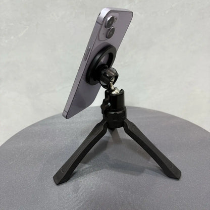 Pour Magsafe trépieds magnétiques pour téléphone support de diffusion en direct trépied Smartphone monopode support de trépied universel pour téléphone Holderic