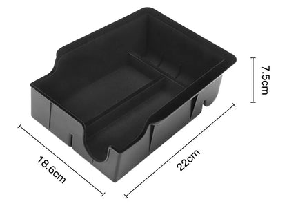 Accoudoir central caché, boîte de rangement, support de verre, organisateur de Console, accessoires pour Tesla modèle 3 Highland 2025 modèle Y 2021 – 2025