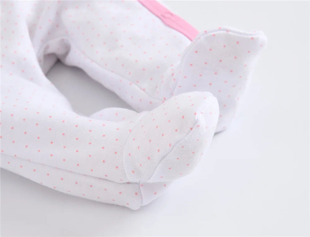 Ensemble de vêtements 100% coton pour bébés filles de 0 à 12 mois, barboteuse à manches longues pour nouveau-né garçon, combinaison imprimée Carton, printemps-automne, 3 pièces/lot