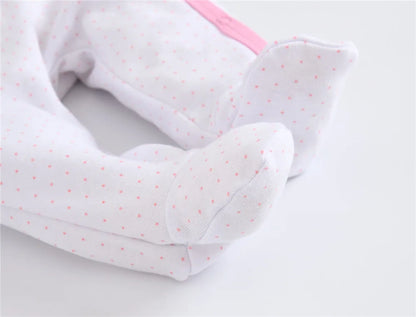 Ensemble de vêtements 100% coton pour bébés filles de 0 à 12 mois, barboteuse à manches longues pour nouveau-né garçon, combinaison imprimée Carton, printemps-automne, 3 pièces/lot